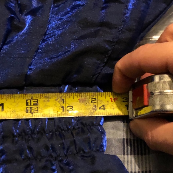 Updated measurements N I L S Skiwear Metallic Cobalt Blue ski suit - Picture 8 of 10